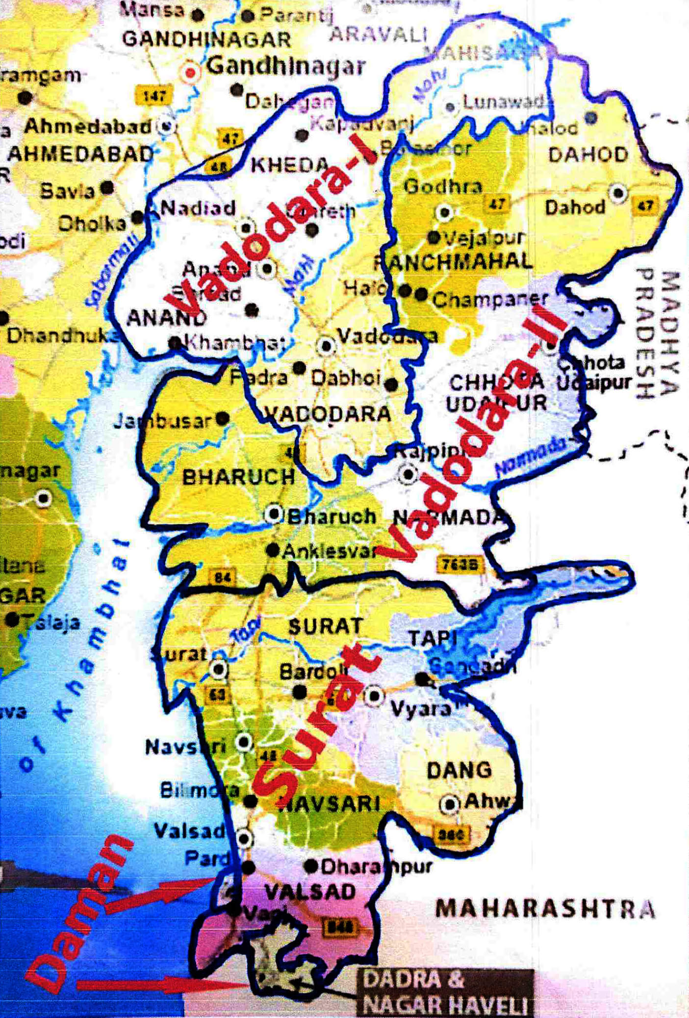 Vadodara GST Jurisdiction